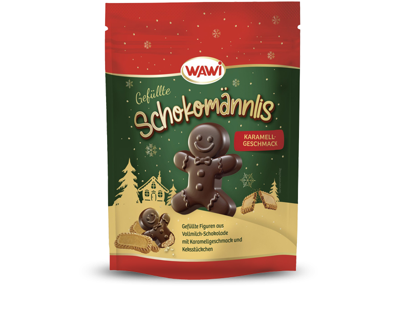 Schokomännlis Karamell-Geschmack