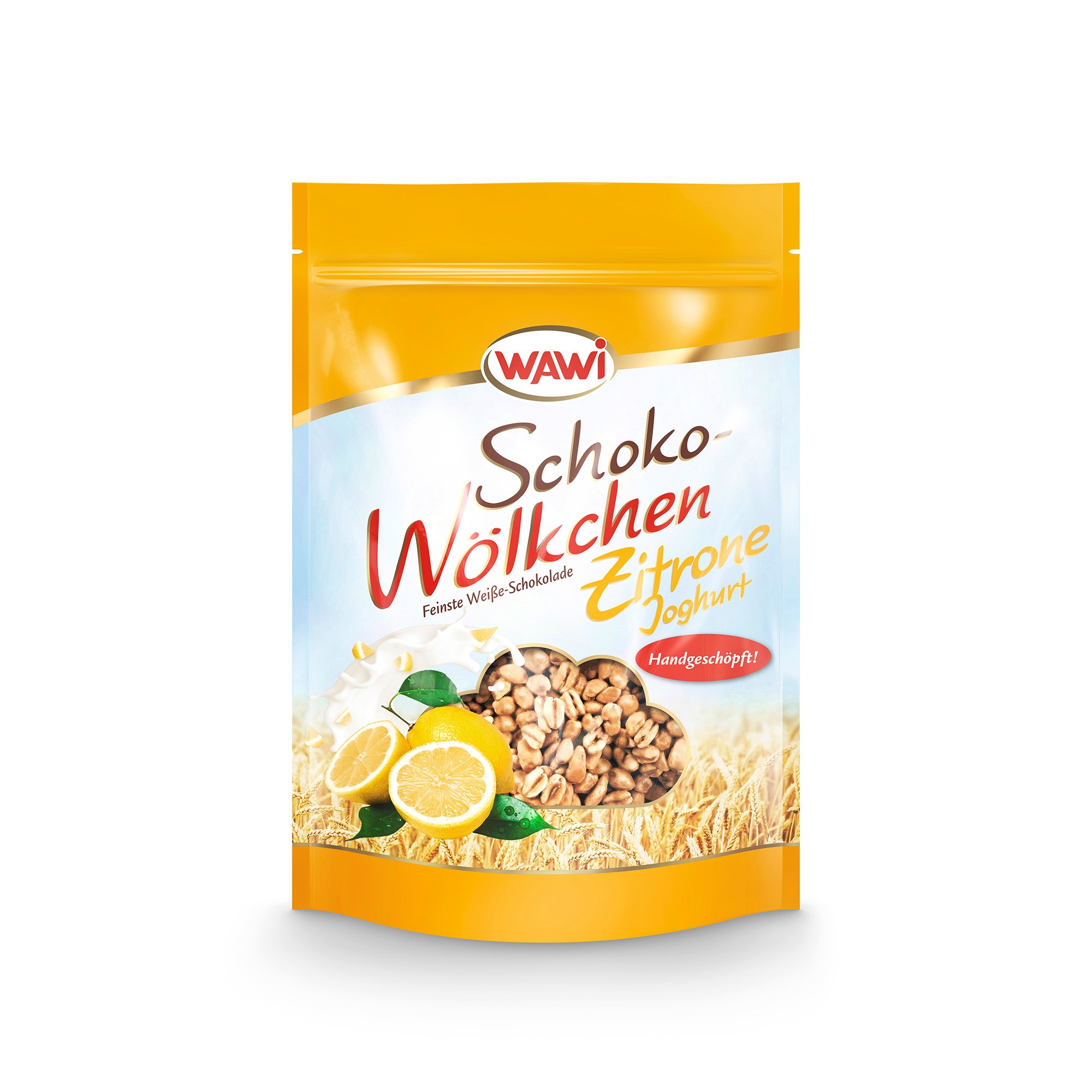 Schoko-Wölkchen Joghurt-Zitrone