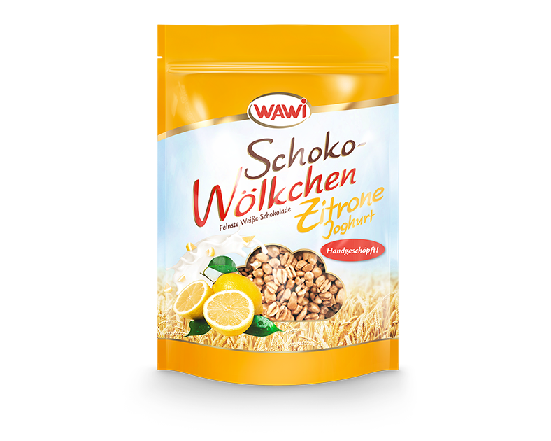 Schoko-Wölkchen Joghurt-Zitrone