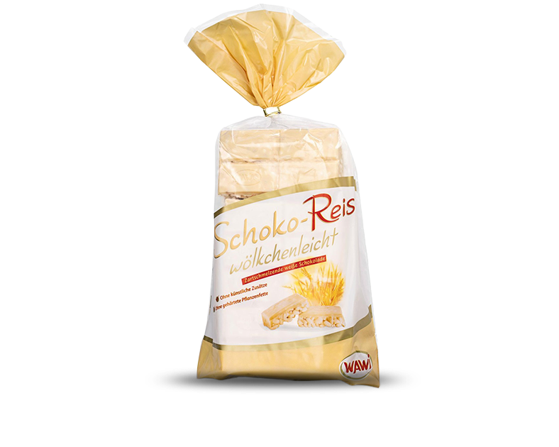 Schoko-Reis Bruch weiß